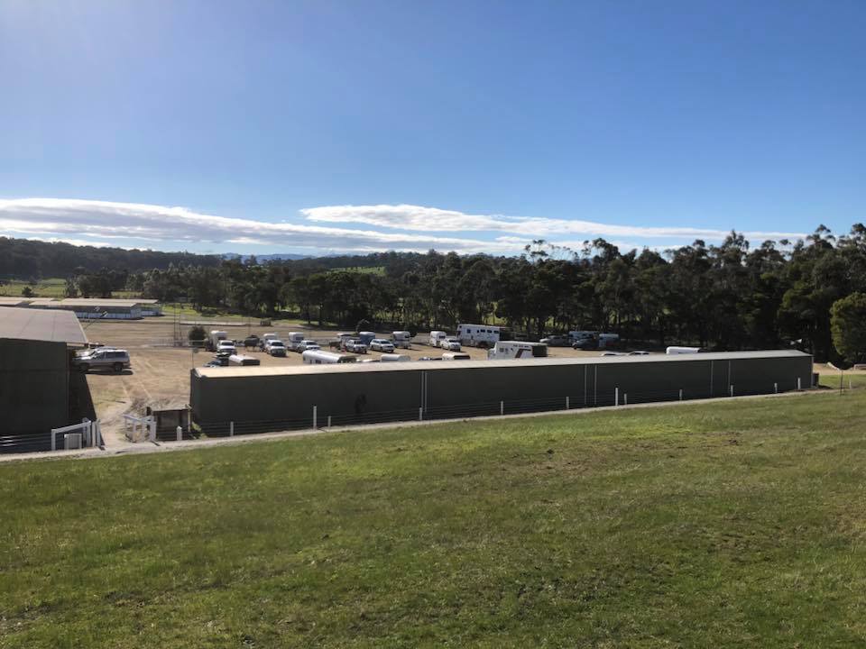 Aerial view of Tonimbuk Equestrian Centre